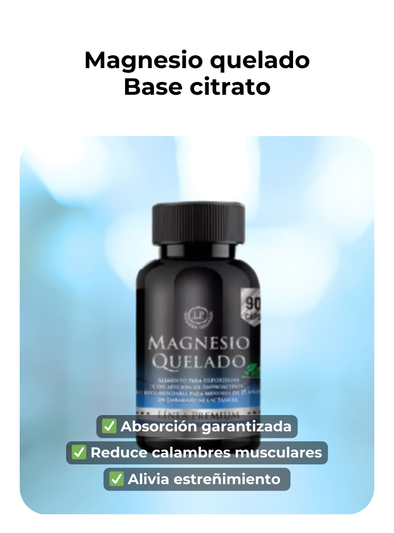 Suplemento - Magnesio Quelado (citrato)